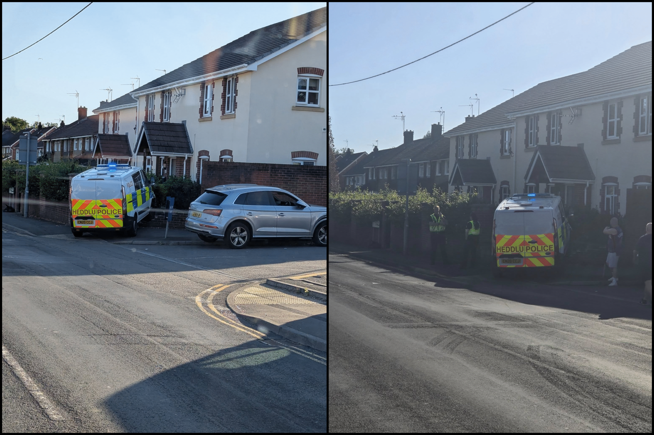 Featured image for “Police Van Crashes Into Garden Wall in Tonteg Village”