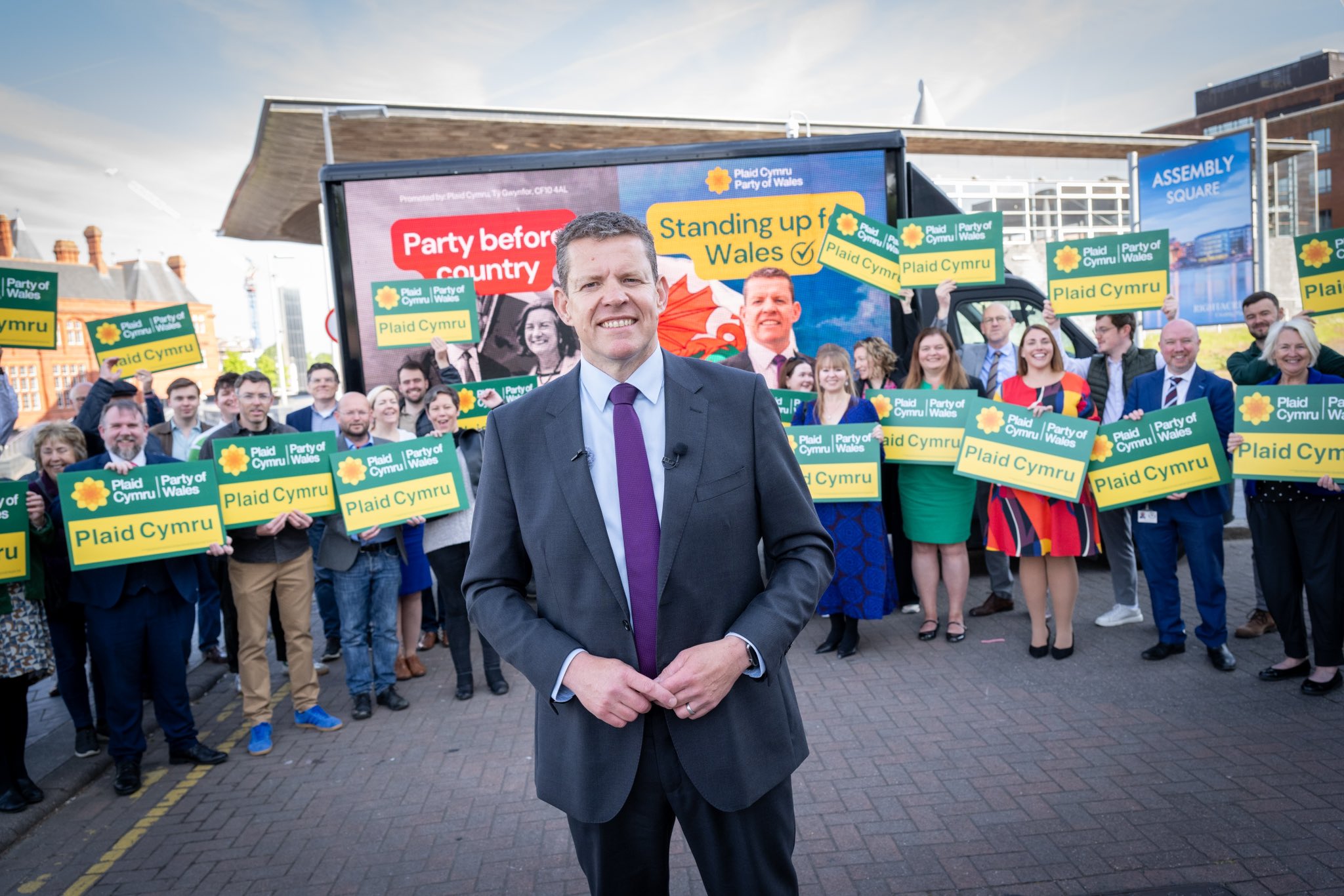 Featured image for “Plaid Cymru leads Wales poll as Reform surges”