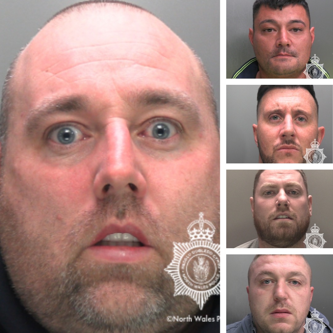 Featured image for “Flintshire drug gang jailed for over 47 years”
