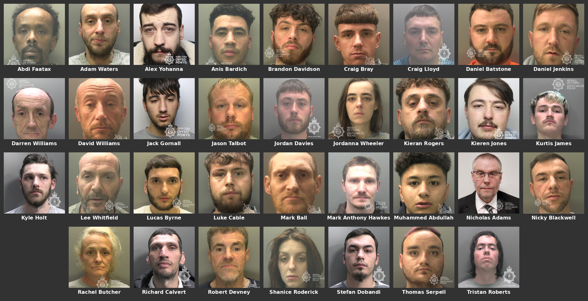 Featured image for “Court round-up: More than 30 people jailed in Wales between March 23 and 29”