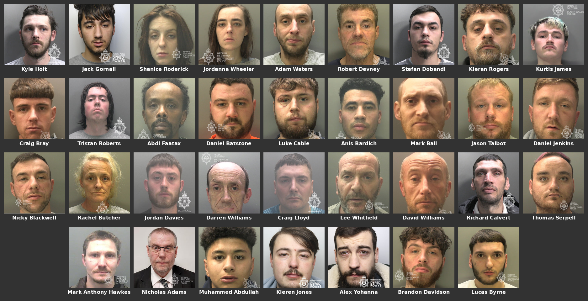 Featured image for “Court round-up: More than 30 people jailed in Wales between March 23 and 29”