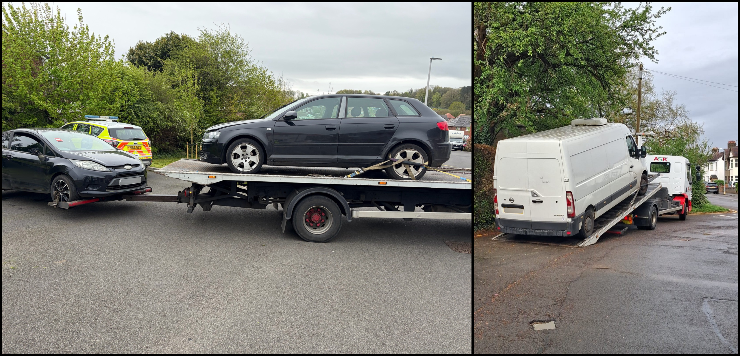 Featured image for “Three vehicles seized during Cardiff police patrols”