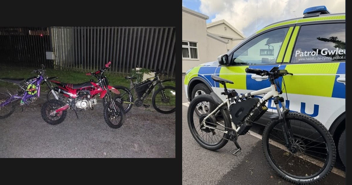 Featured image for “Man charged as police seize bikes and weapon in Cardiff”