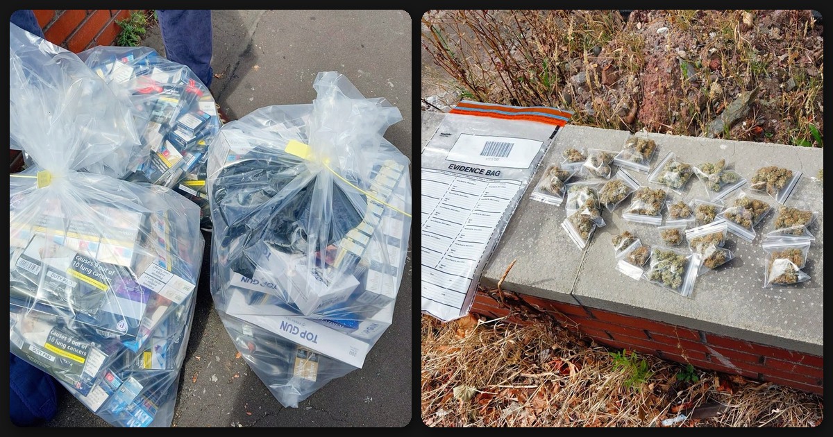 Featured image for “Cannabis and illegal tobacco seized in Newport”