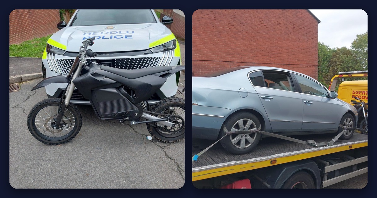 Featured image for “Two vehicles seized during Newport patrol”