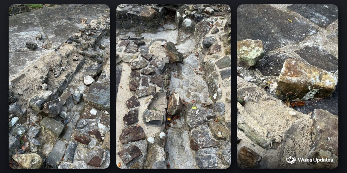 Cadw appeal after vandalism at Haverfordwest Priory
